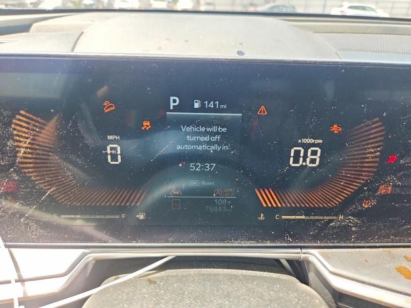 2024 Kia Sorento VIN 5XYRL4JC1RG290562 COPART salvage auction — FRONT END, CA - CERTIFICATE OF TITLE, sold $8,700 on 2026-07-15 (photo 9)