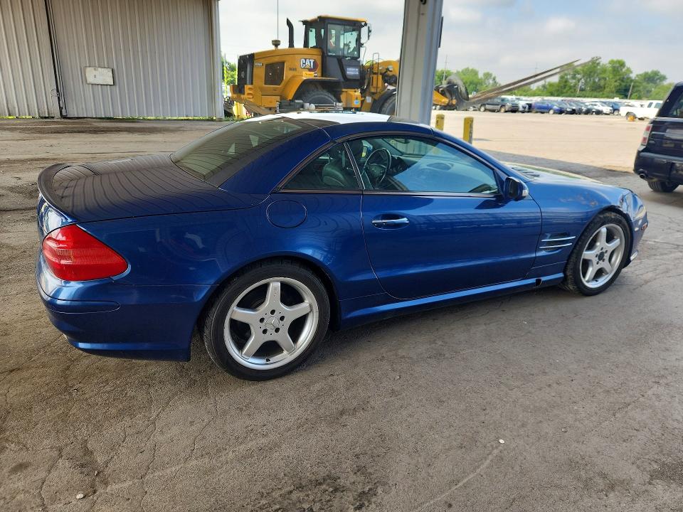 2003 Mercedes-benz Sl-klasse VIN WDBSK75F53F039000 COPART salvage auction — FRONT END, In - Cert Of Title-Salvage Title, sold $60 on 2026-07-27 (photo 3)