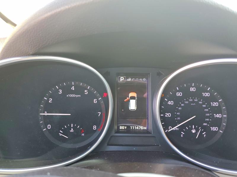 2017 Hyundai VIN 5XYZU3LB6HG462059 COPART salvage auction — FRONT END, TX - SALVAGE VEHICLE TITLE (P), sold $1,850 on 2026-07-23 (photo 9)