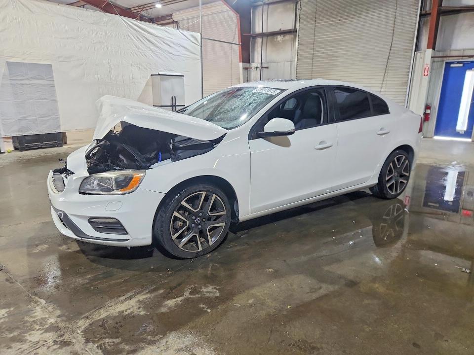 2018 Volvo S60 VIN YV140MTLXJ2450768 COPART salvage auction — FRONT END, Pa - Certificate Of Salvage, sold $375 on 2026-08-07 (photo 1)