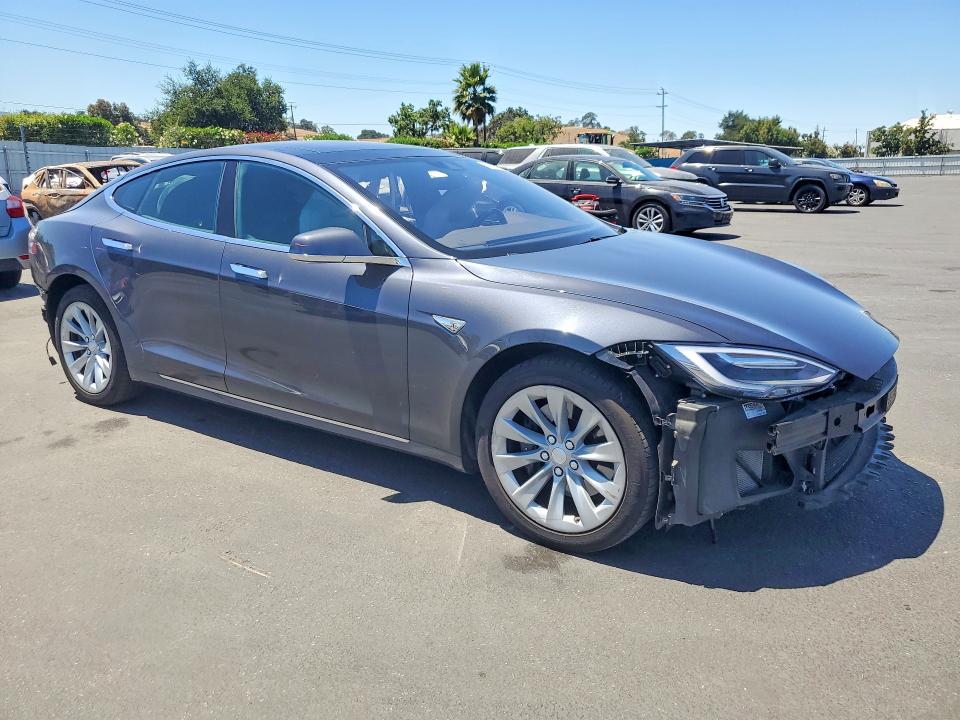 2016 Tesla Model s VIN 5YJSA1E2XGF153017 COPART salvage auction — FRONT END, CA - SALVAGE CERTIFICATE, sold $1,200 on 2026-07-21 (photo 4)