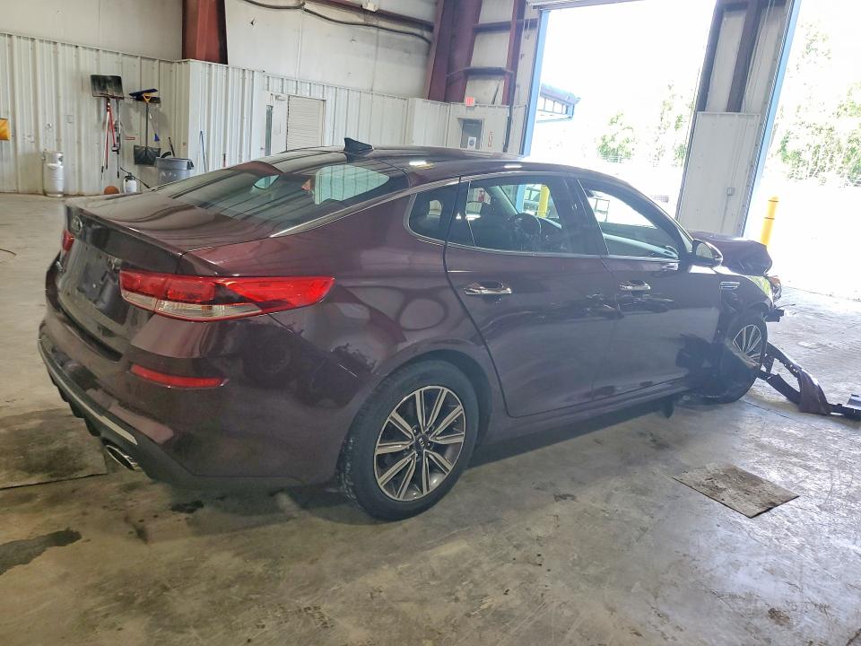 2019 Kia Optima VIN 5XXGT4L39KG307154 COPART salvage auction — FRONT END, Ny - Mv-907A Salvage Certificate, sold $850 on 2026-07-27 (photo 3)