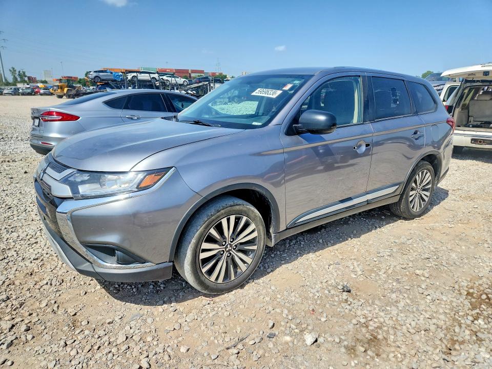 2019 Mitsubishi Outlander VIN JA4AZ3A36KZ003420 COPART salvage auction — REAR END, Oh - Certificate Of Title (P), sold $3,300 on 2026-07-14 (photo 1)