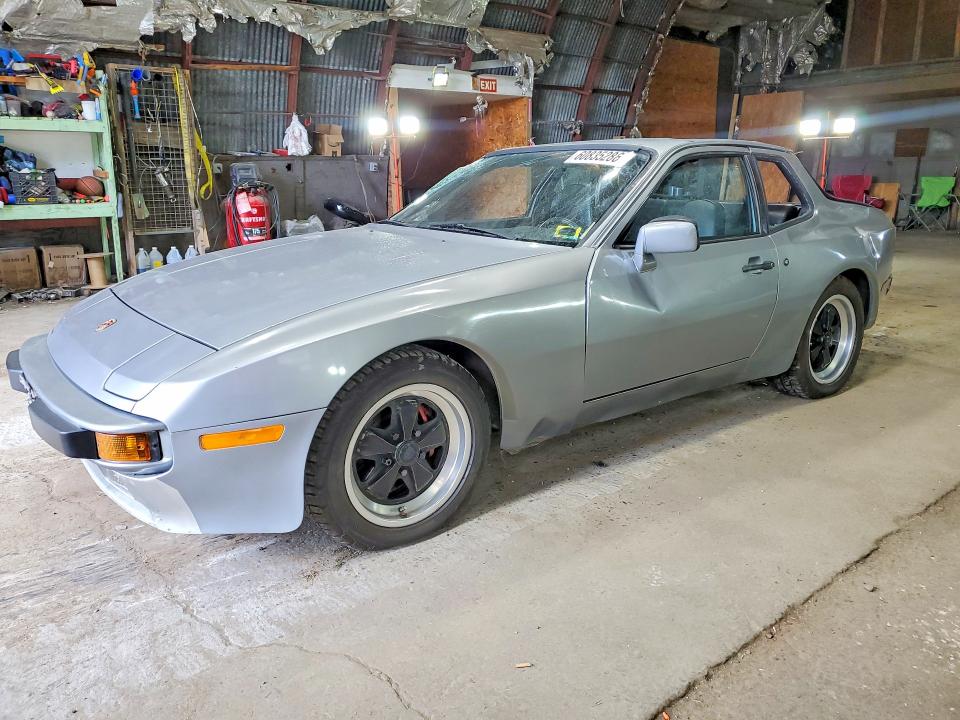 1983 Porsche 944 VIN WP0AA0940DN453471 COPART salvage auction — ROLLOVER, NY - MV-907A SALVAGE CERTIFICATE (P), sold $3,250 on 2026-07-27 (photo 1)