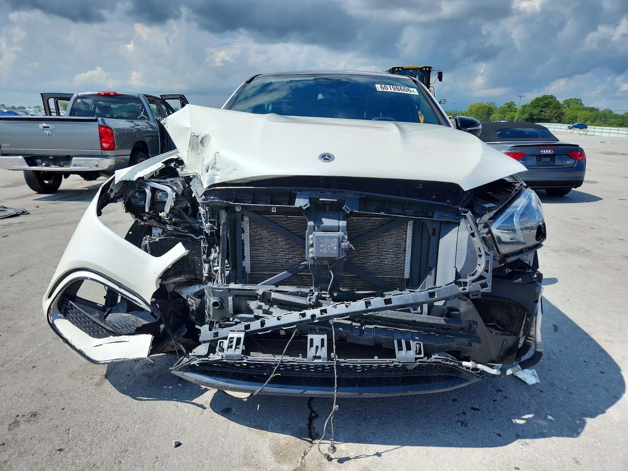 2021 Mercedes-Benz GLE-Class VIN 4JGFD8KB3MA385240 COPART salvage auction — Front End, TN - SALVAGE CERTIFICATE, sold $24,300 on 2026-08-19 (photo 5)
