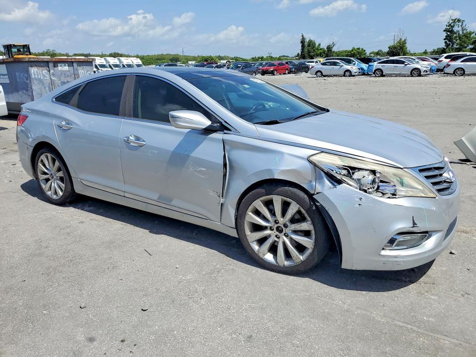 2013 Hyundai Azera VIN KMHFH4JGXDA300226 COPART salvage auction — FRONT END, Fl - Cert Of Title Slvg Rebuildable, sold $375 on 2026-07-28 (photo 4)