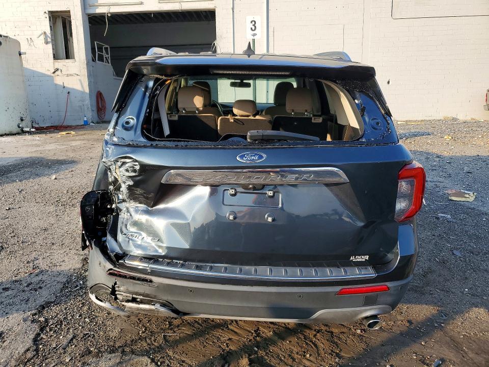 2022 Ford Explorer VIN 1FMSK7FH5NGB45389 COPART salvage auction — REAR END, Va - Cert Of Title - Salvage, sold $7,600 on 2026-07-29 (photo 6)
