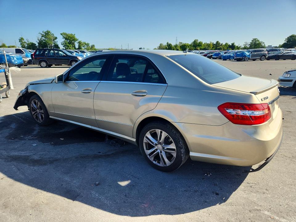 2010 Mercedes-benz E-klasse VIN WDDHF5GB0AA036178 COPART salvage auction — FRONT END, Fl - Cert Of Title Slvg Rebuildable, sold $700 on 2026-08-13 (photo 2)