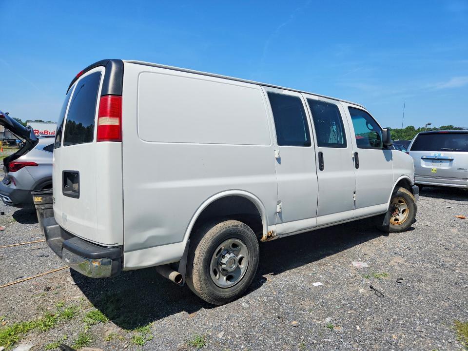 2012 Chevrolet Express VIN 1GCWGFCA5C1111400 COPART salvage auction — FRONT END, Pa - Cert Of Salvage-Formerly Aband, sold $100 on 2026-07-27 (photo 3)