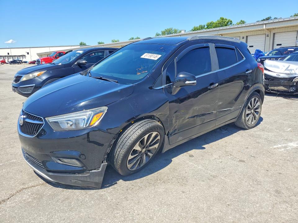 2017 Buick Encore VIN KL4CJBSB2HB040093 COPART salvage auction — FRONT END, Ky - Cert Of Title-Salvage, sold $1,200 on 2026-07-30 (photo 1)