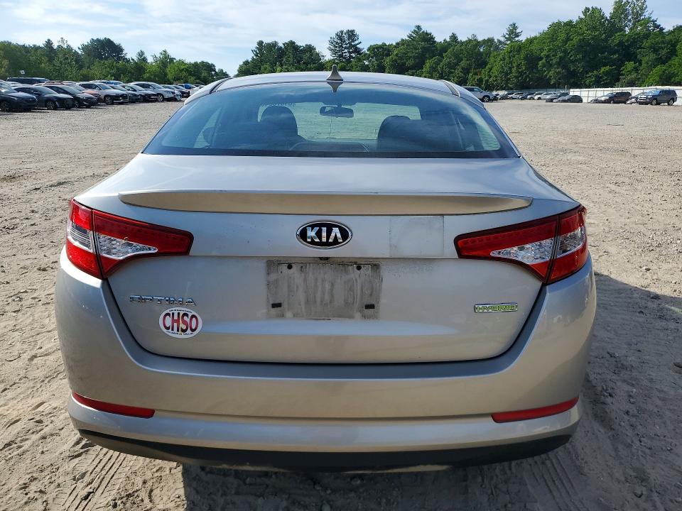 2013 Kia Optima VIN KNAGM4AD3D5060842 COPART salvage auction — FRONT END, Ma - Certificate Of Title (P), sold $725 on 2026-07-27 (photo 6)