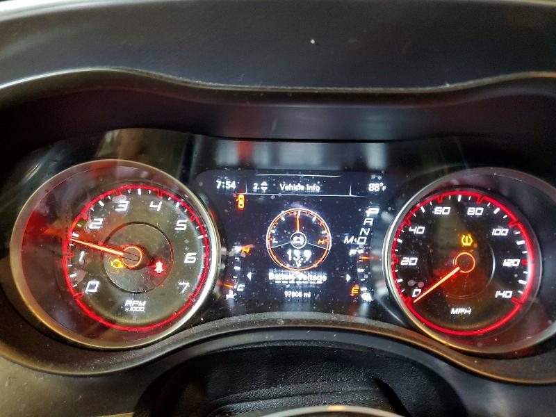 2021 Dodge Charger VIN 2C3CDXBG1MH548602 COPART salvage auction — FRONT END, Ct - Certificate Of Title, sold $7,900 on 2026-07-27 (photo 9)