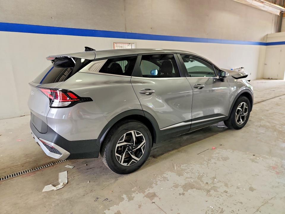2025 Kia Sportage VIN KNDPUCDF8S7370416 COPART salvage auction — FRONT END, Va - Cert Of Title - Salvage, sold $7,000 on 2026-07-31 (photo 3)