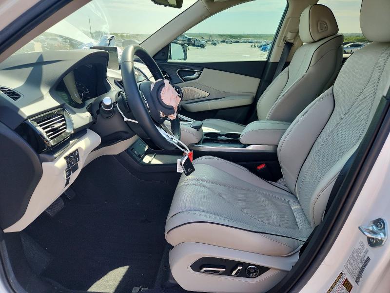2025 Acura Rdx VIN 5J8TC2H76SL009810 COPART salvage auction — FRONT END, Tx - Salvage Vehicle Title, sold $21,200 on 2026-09-14 (photo 7)
