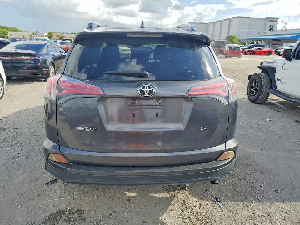 2017 Toyota Rav4 VIN JTMZFREV8HJ700272 COPART salvage auction — BURN, FL - CERT OF TITLE SLVG REBUILDABLE, sold $1,600 on 2026-07-31 (photo 6)