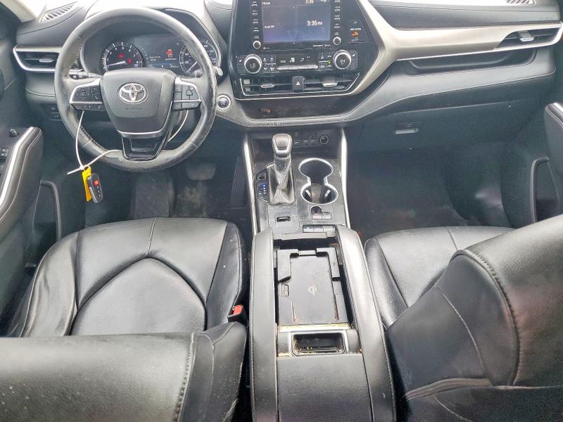 2020 Toyota Highlander VIN 5TDGZRAH5LS500220 COPART salvage auction — MINOR DENT/SCRATCHES, Ar - Certificate Of Title (P), sold $17,300 on 2026-07-28 (photo 8)