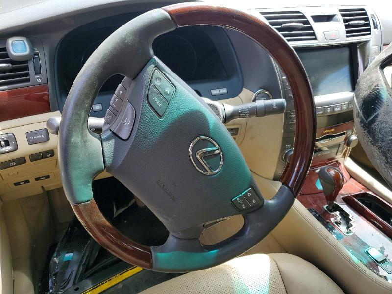 2007 Lexus Ls 460 VIN JTHGL46F175015692 COPART salvage auction — REAR END, AB - BOS - SALVAGE, sold $200 on 2026-07-21 (photo 8)