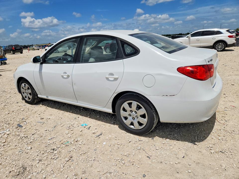2007 Hyundai Elantra VIN KMHDU46D77U247327 COPART salvage auction — FRONT END, TX - CERTIFICATE OF TITLE (P), sold $725 on 2026-07-23 (photo 2)