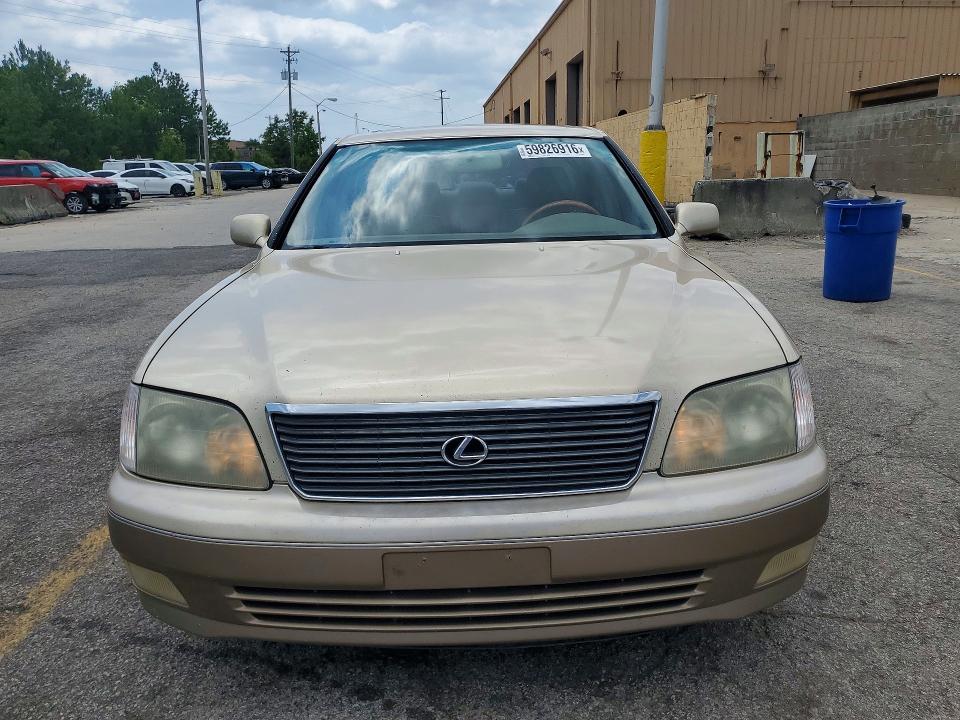 1999 Lexus Ls 400 VIN JT8BH28F4X0142673 COPART salvage auction — MECHANICAL, Sc - Certificate Of Title, sold $250 on 2026-07-10 (photo 5)