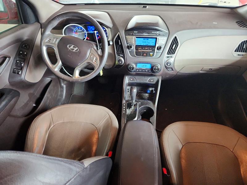 2011 Hyundai Tucson VIN KM8JU3AC9BU203916 COPART salvage auction — FRONT END, Ca - Salvage Certificate, sold $1,650 on 2026-07-30 (photo 8)