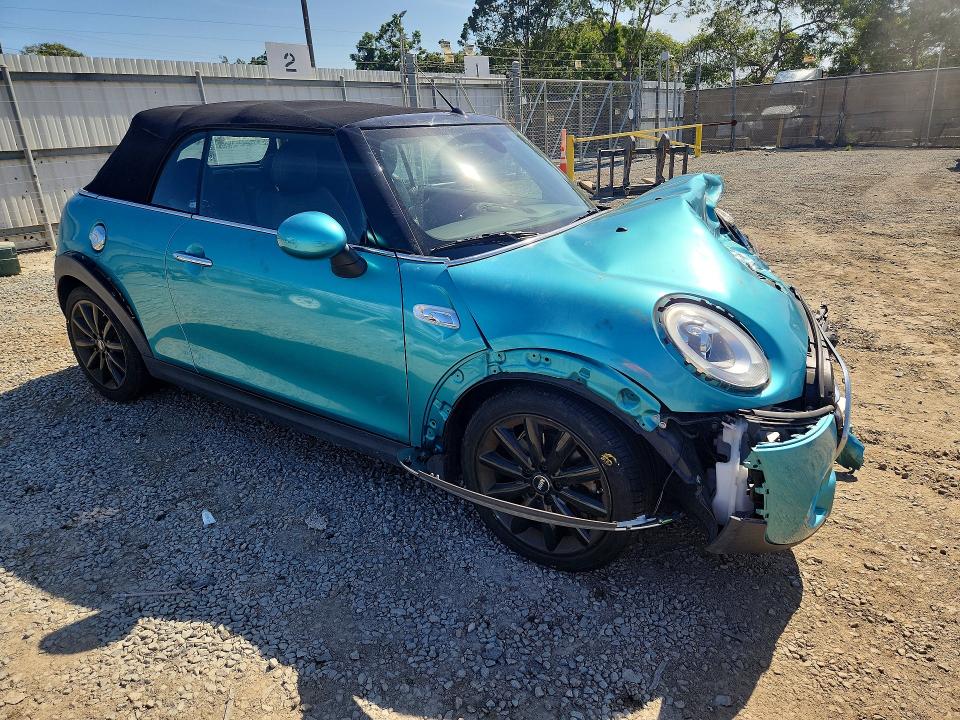 2018 Mini Cooper VIN WMWWG9C59J3E39120 COPART salvage auction — FRONT END, Ca - Salvage Certificate, sold $325 on 2026-07-31 (photo 4)