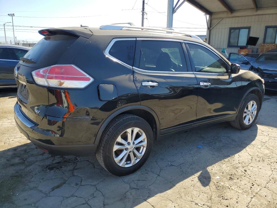 2016 Nissan Rogue VIN KNMAT2MT9GP622173 COPART salvage auction — SIDE, Ca - Salvage Certificate, sold $1,050 on 2026-07-30 (photo 3)