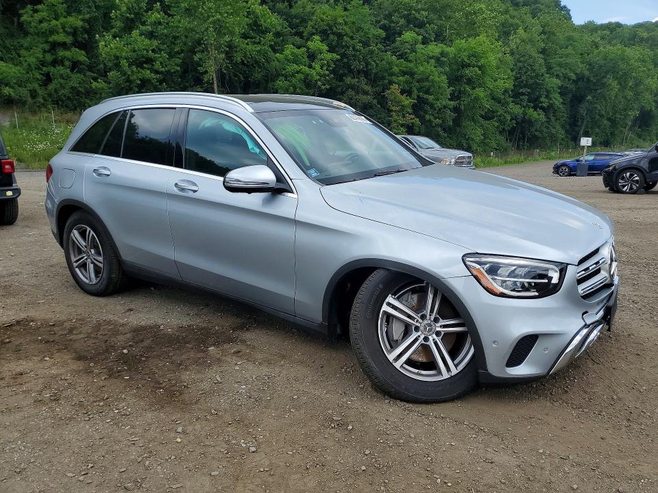 2022 Mercedes-benz Glc VIN W1N0G8EB6NG057833 COPART salvage auction — FRONT END, Ny - Mv-907A Salvage Certificate, sold $14,900 on 2026-07-16 (photo 4)