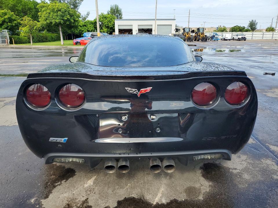 2009 Chevrolet Corvette VIN 1G1YY26W695109574 COPART salvage auction — NORMAL WEAR, FL - CERT OF TITLE-REBUILT, sold $15,100 on 2026-07-29 (photo 6)