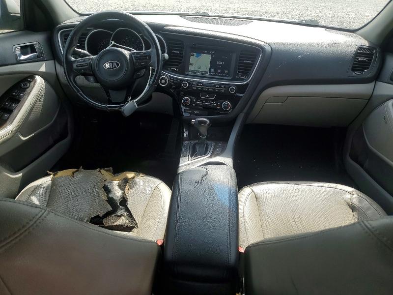 2015 Kia Optima VIN 5XXGN4A70FG392486 COPART salvage auction — UNDERCARRIAGE, Al - Certificate Of Title, sold $250 on 2026-07-28 (photo 8)