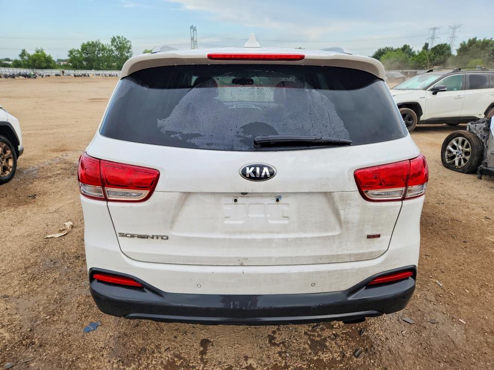 2018 Kia Sorento VIN 5XYPG4A3XJG432374 COPART salvage auction — MINOR DENT/SCRATCHES, Il - Salvage Certificate, sold $250 on 2026-07-30 (photo 6)
