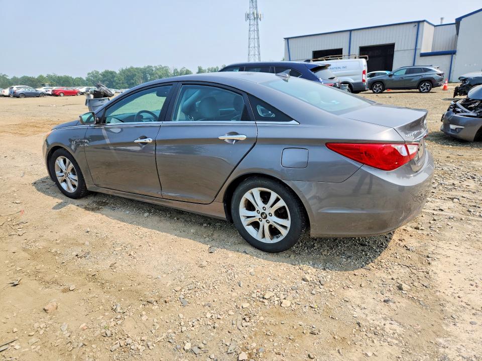 2011 Hyundai Sonata VIN 5NPEC4AC0BH123137 COPART salvage auction — WATER/FLOOD, Nj - Cert Of Title-Salvage Flood, sold $725 on 2026-07-22 (photo 2)