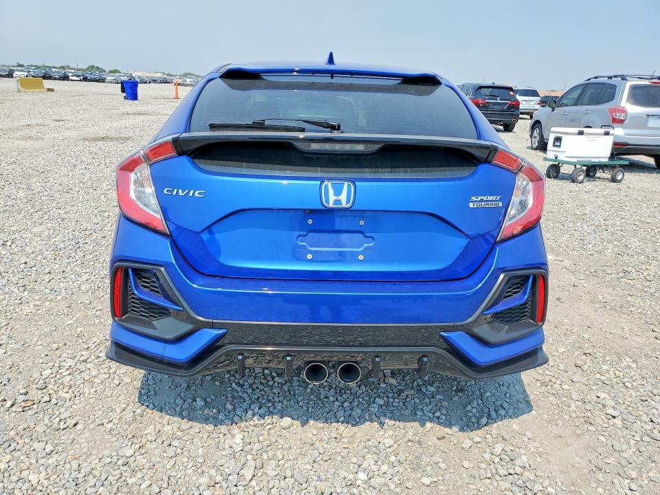 2020 Honda Civic VIN SHHFK7H98LU222323 COPART salvage auction — FRONT END, CO - SALVAGE TITLE (P), sold $550 on 2026-07-28 (photo 6)
