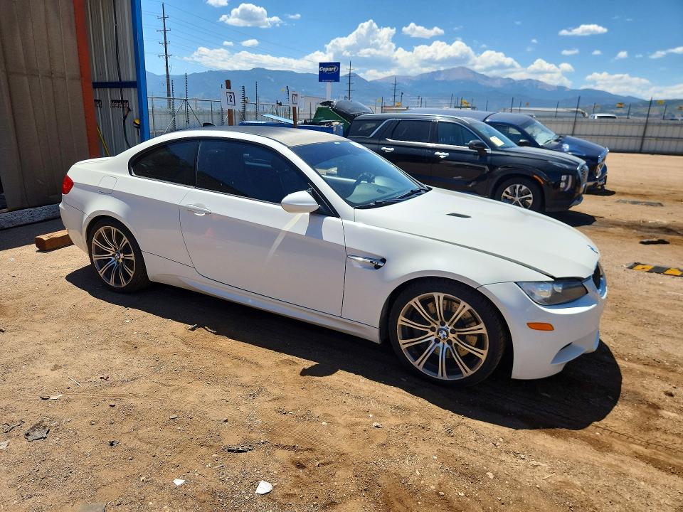 2013 BMW M3 VIN WBSKG9C53DJ593782 COPART salvage auction — MECHANICAL, CO - DIS/DLR/EXP ONLY CLEAN TITLE, sold $4,900 on 2026-08-03 (photo 4)