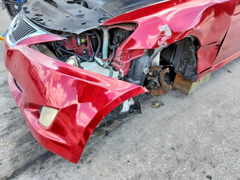 2010 Lexus Is VIN JTHBF5C29A5124790 COPART salvage auction — FRONT END, Fl - Cert Of Title Slvg Rebuildable, sold $15 on 2026-07-30 (photo 9)