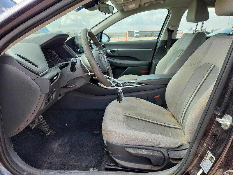 2021 Hyundai Sonata VIN 5NPEG4JA9MH125457 COPART salvage auction — REAR END, Tx - Salvage Vehicle Title, sold $3,600 on 2026-07-22 (photo 7)