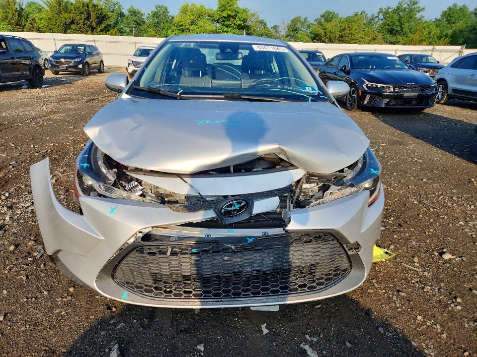 2020 Toyota Corolla VIN JTDEPRAE2LJ103418 COPART salvage auction — FRONT END, Nj - Cert Of Title-Salvage, sold $4,400 on 2026-07-29 (photo 5)