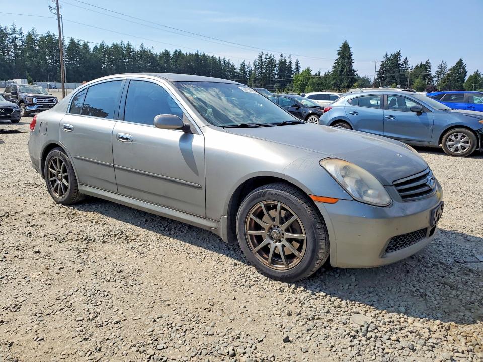 2006 Infiniti G35 VIN JNKCV51F36M604687 COPART salvage auction — SIDE, Wa - Bill Of Sale, sold $350 on 2026-07-31 (photo 4)