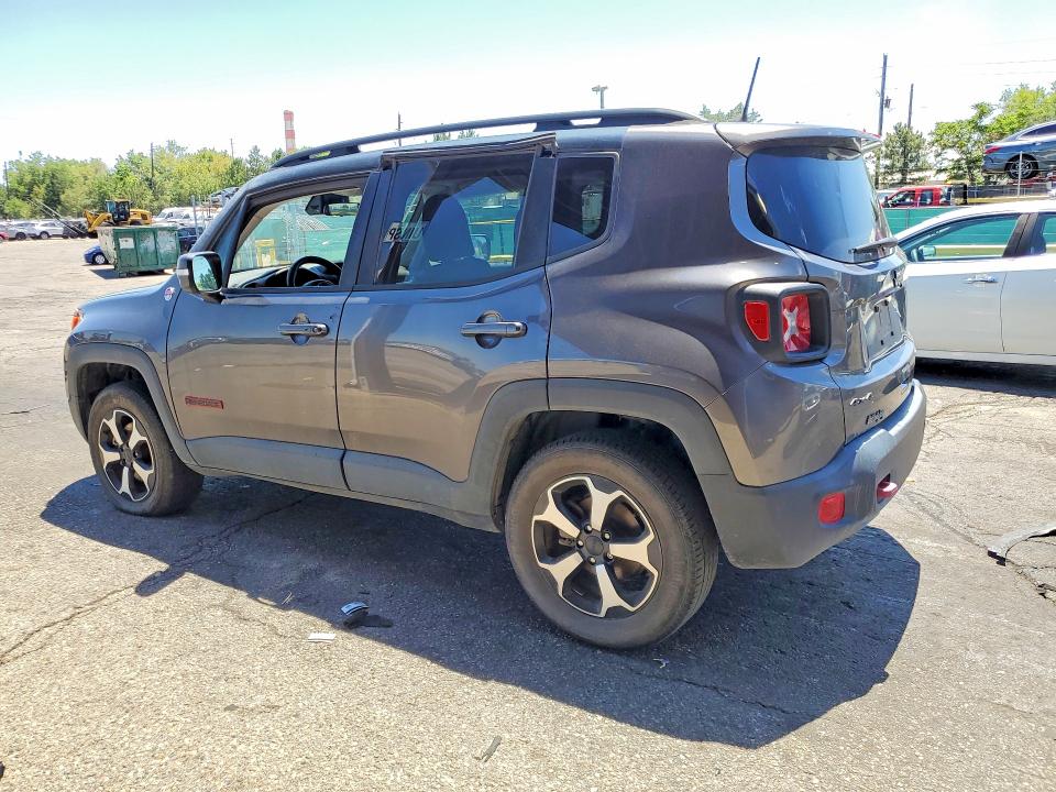 2019 Jeep Renegade VIN ZACNJBC17KPK64040 COPART salvage auction — HAIL, Co - Certificate Of Title, sold $4,000 on 2026-08-18 (photo 2)
