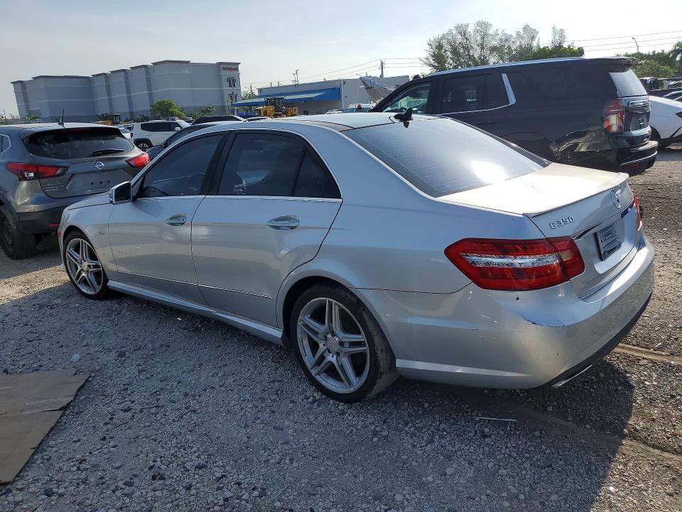 2012 Mercedes-benz E-klasse VIN WDDHF5KB9CA631881 COPART salvage auction — MINOR DENT/SCRATCHES, Fl - Certificate Of Title, sold $1,350 on 2026-08-07 (photo 2)