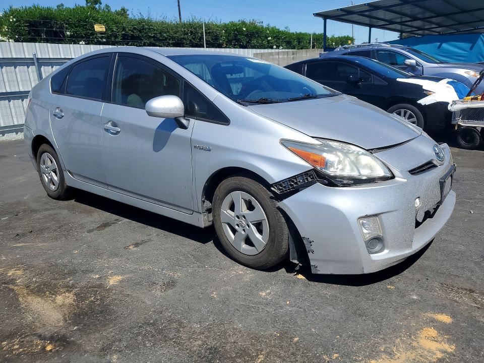 2010 Toyota Prius VIN JTDKN3DU7A0083792 COPART salvage auction — FRONT END, Ca - Salvage Certificate, sold $1,800 on 2026-07-14 (photo 4)