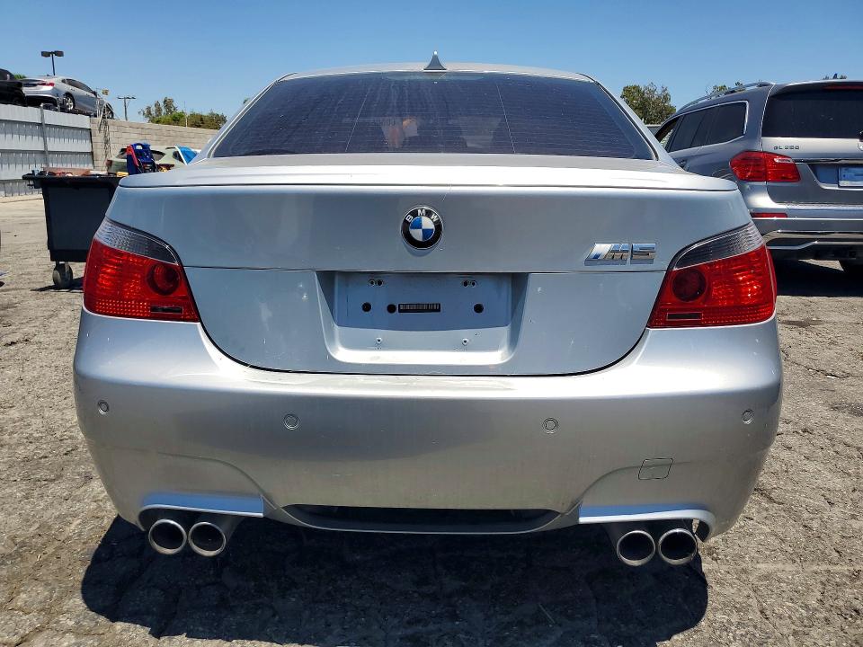 2006 BMW M5 VIN WBSNB93556B583179 COPART salvage auction — MINOR DENT/SCRATCHES, CA - DIS/DLR/EXP ONLY CLEAN TITLE (P), sold $8,100 on 2026-08-18 (photo 6)