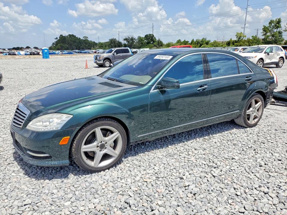 2010 Mercedes-benz S class VIN WDDNG8GB9AA329773 COPART salvage auction — REAR END, FL - CERT OF TITLE SLVG REBUILDABLE, sold $4,350 on 2026-08-04 (photo 1)