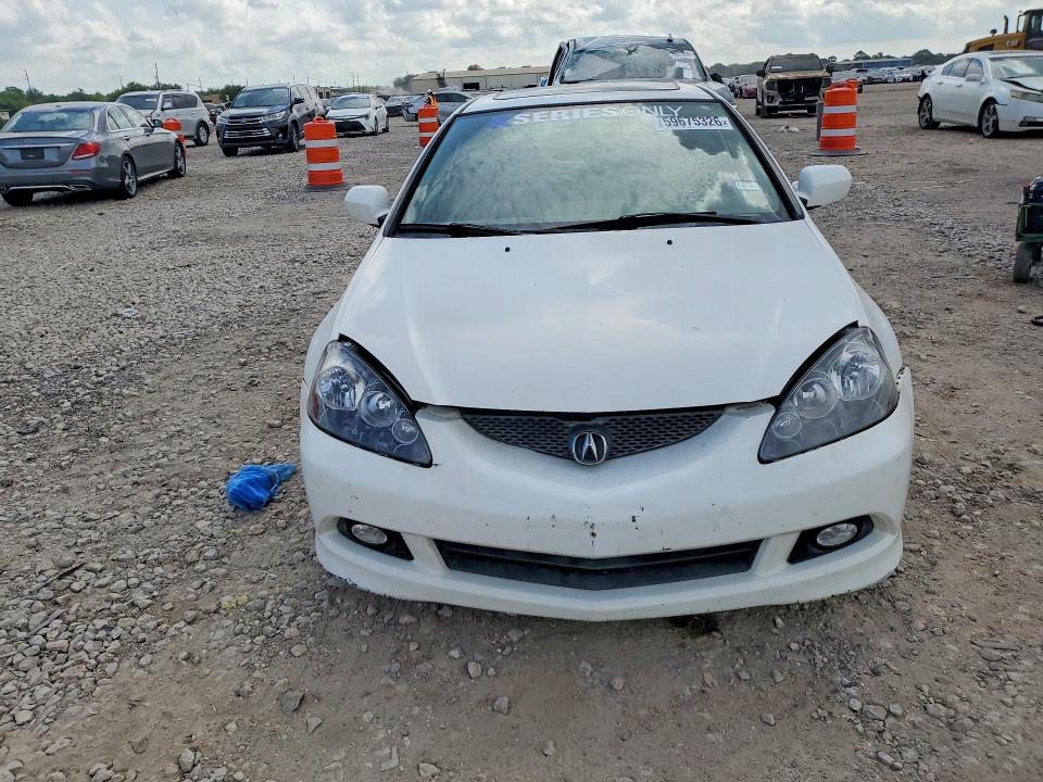 2006 Acura Rsx VIN JH4DC54836S009356 COPART salvage auction — WATER/FLOOD, Tx - Salvage Title-Flood Damage, sold $650 on 2026-07-27 (photo 5)