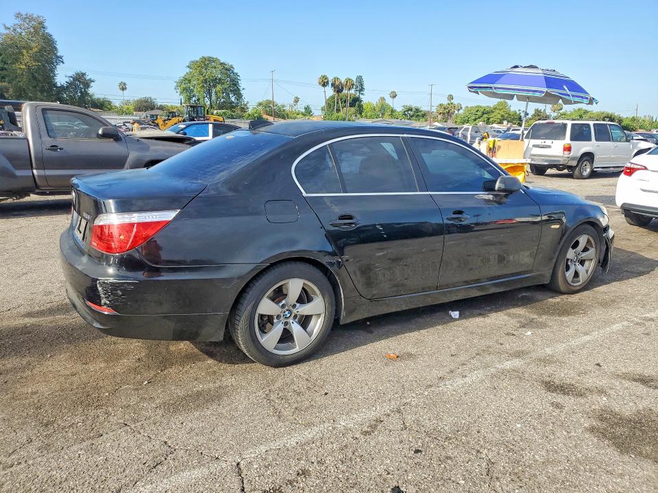 2008 BMW 5 series VIN WBANU53598C112690 COPART salvage auction — FRONT END, Ca - Dis/Dlr/Exp App For Dup Clean, sold $100 on 2026-07-28 (photo 3)