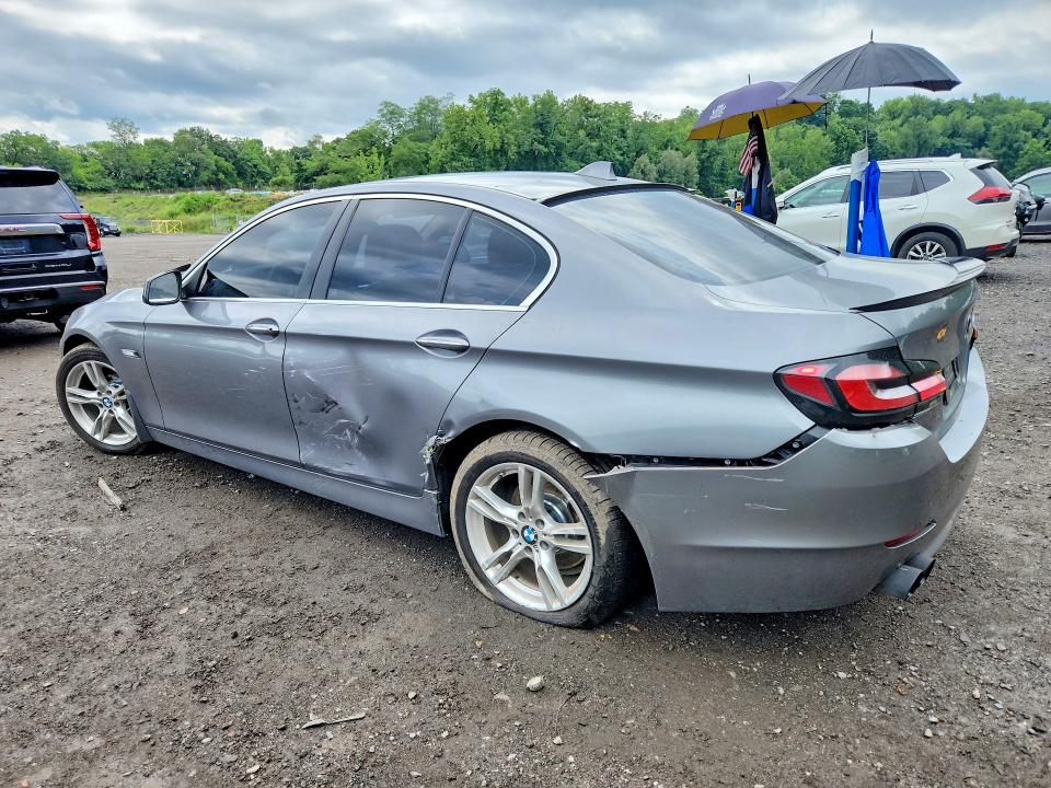 2011 BMW 5 series VIN WBAFR1C52BC749359 COPART salvage auction — SIDE, Ny - Mv-907A Salvage Certificate, sold $375 on 2026-07-30 (photo 2)
