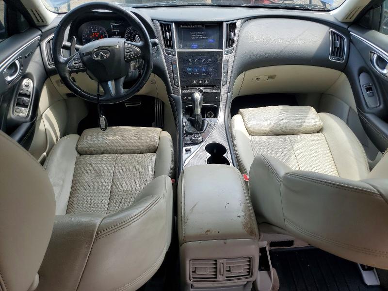 2016 Infiniti Q50 VIN JN1FV7AR2GM450403 COPART salvage auction — FRONT END, Wv - Certificate Of Title (P), sold $1,050 on 2026-07-28 (photo 8)