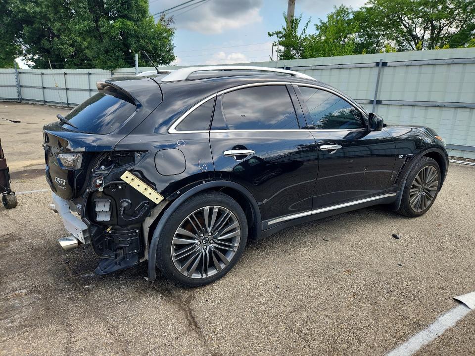 2017 Infiniti VIN JN8CS1MW8HM412042 COPART salvage auction — REAR END, Oh - Cert Of Title-Salvage, sold $2,050 on 2026-07-29 (photo 3)