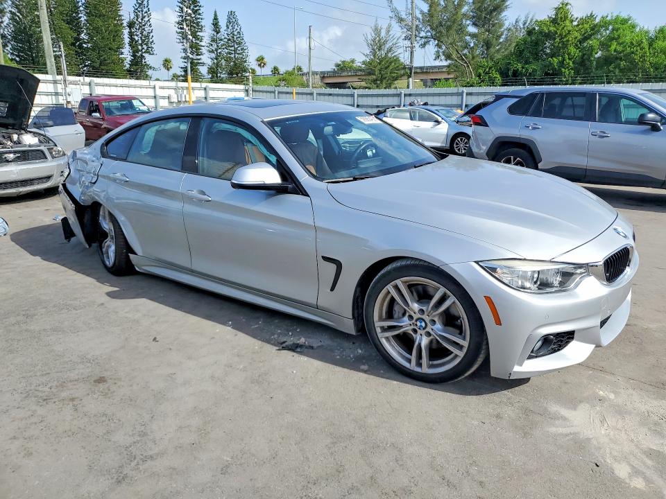 2016 BMW 4er VIN WBA4A9C59GG508797 COPART salvage auction — REAR END, Fl - Cert Of Title Slvg Rebuildable, sold $3,150 on 2026-07-20 (photo 4)