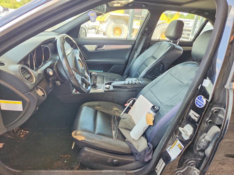 2014 Mercedes-benz C class VIN WDDGF8AB3ER312818 COPART salvage auction — HAIL, Mo - Certificate Of Title, sold $450 on 2026-07-21 (photo 7)
