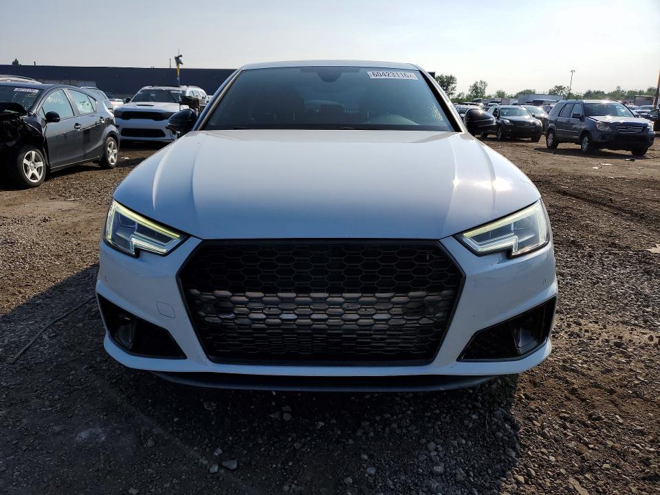 2019 Audi A4 VIN WAUENAF4XKN001554 COPART salvage auction — REAR END, MI - CERT OF TITLE-REBUILT SALVAGE, sold $3,950 on 2026-07-17 (photo 5)